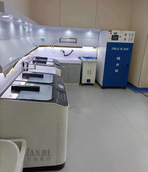嵌入式全自动内镜清洗消毒机(双缸)_单缸全自动内镜清洗消毒机_软式内镜清洗机设备_全自动清洗机_泰州市开发区兰迪医用设备厂